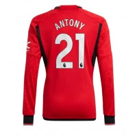Manchester United Antony #21 Hjemmebanetrøje 2023-24 Langærmet